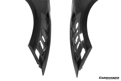 Carbonado MSY Style Part Carbon Fiber Front Fender | 2015-2019 Ferrari 488 GTB Spider