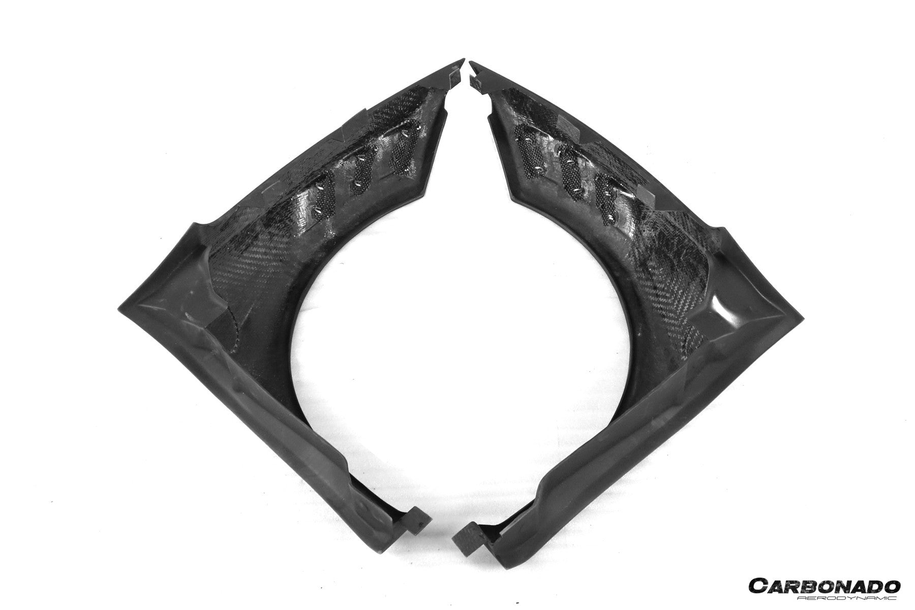 Carbonado MSY Style Part Carbon Fiber Front Fender | 2015-2019 Ferrari 488 GTB Spider