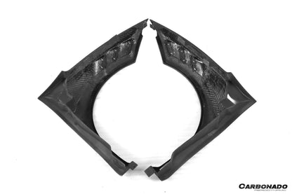 Carbonado MSY Style Part Carbon Fiber Front Fender | 2015-2019 Ferrari 488 GTB Spider