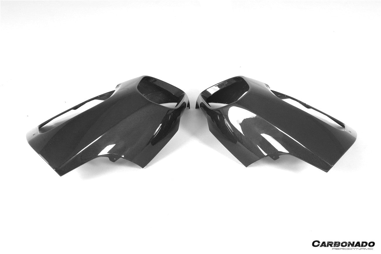 Carbonado 2017-2026 Ferrari 812 Superfast GTS OEM Style Dry Carbon Fiber Rear Side Diffuser