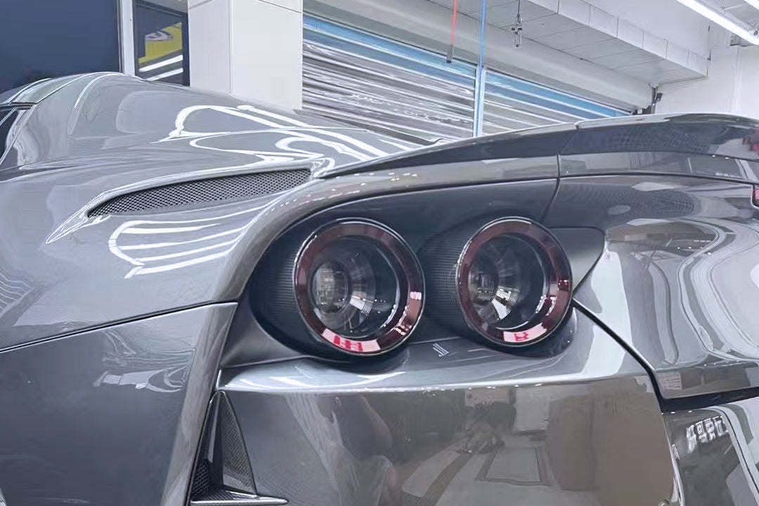 Carbonado GTS Style Dry Carbon Fiber Trunk Spoiler | 2019-2026 Ferrari 812