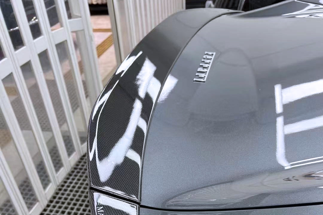 Carbonado GTS Style Dry Carbon Fiber Trunk Spoiler | 2019-2026 Ferrari 812