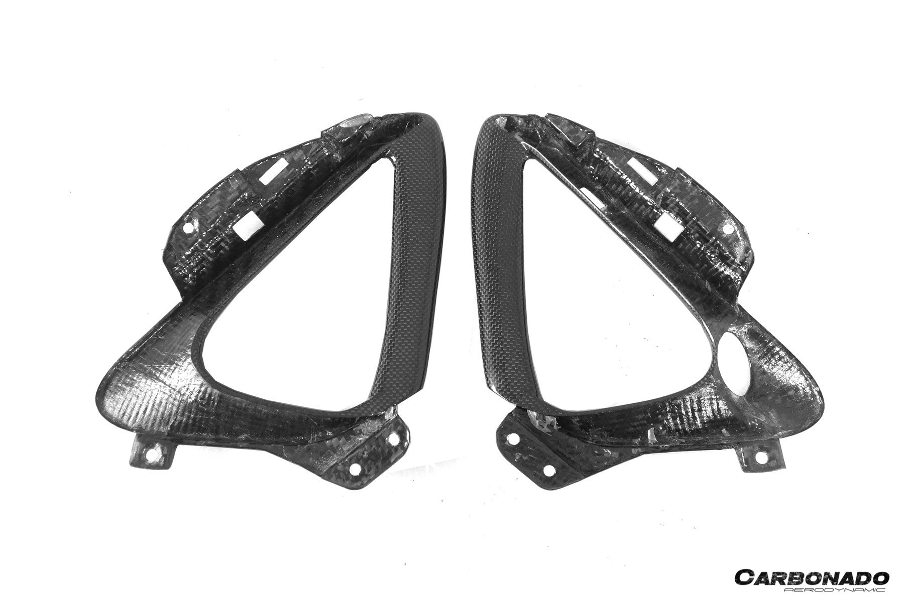 Carbonado OE Style Dry Carbon Fiber Door Handle Interior | 2017-2026 Ferrari 812 Superfast & GTS