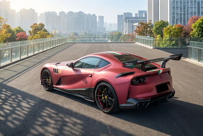 2017-2026 Ferrari Autoclave Carbon Fiber Wing Spoiler Carbonado (MSY) Fits: 812 Superfast (DRYCF812-MAN-MSY-W)