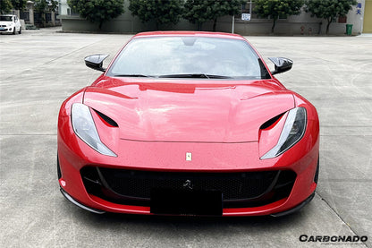 Carbonado 2017-2026 Ferrari 812 Superfast GTS OEM Style Dry Carbon Fiber Front Side Splitter