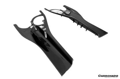 Carbonado OE Style Dry Carbon Fiber Door Panel Interior | 2017-2026 Ferrari 812 Superfast & GTS