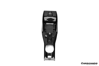 Carbonado 2017-2026 Ferrari 812 Superfast & GTS OE Style Dry Carbon Fiber Bridge Support & Windows Switches Panel