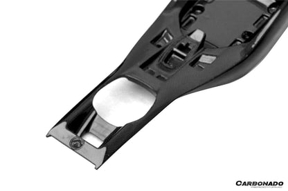 Carbonado 2017-2026 Ferrari 812 Superfast & GTS OE Style Dry Carbon Fiber Bridge Support & Windows Switches Panel