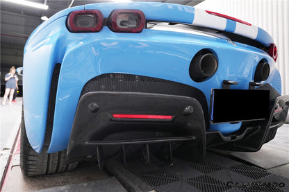 Carbonado OE Style Autoclave Carbon Fiber Rear Diffuser | 2020-UP Ferrari SF90 Stradale