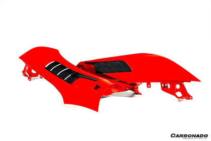Guardabarros de fibra de carbono seco estilo NTC para Ferrari SF90 Stradale Carbonado 2020-2025