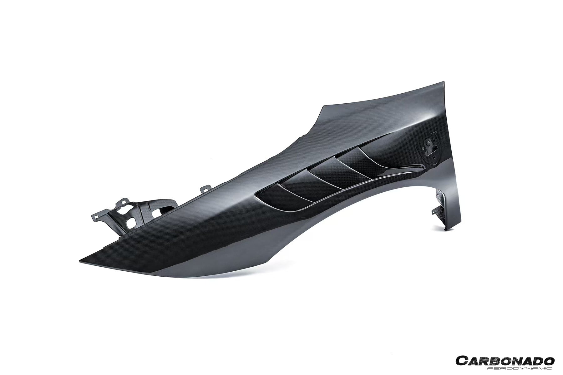 Guardabarros de fibra de carbono seco estilo NTC para Ferrari SF90 Stradale Carbonado 2020-2025