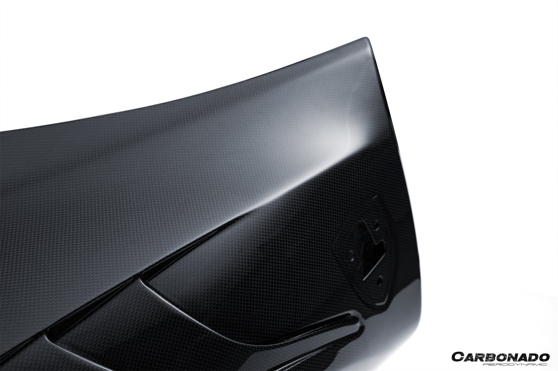 Guardabarros de fibra de carbono seco estilo NTC para Ferrari SF90 Stradale Carbonado 2020-2025