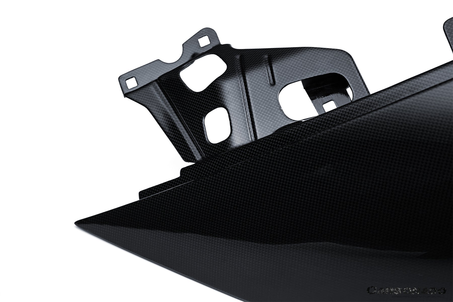 Guardabarros de fibra de carbono seco estilo NTC para Ferrari SF90 Stradale Carbonado 2020-2025