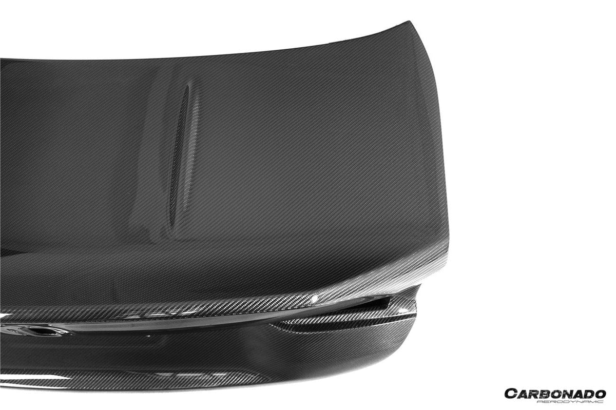 Carbonado CS Style Dry Double Carbon Fiber Trunk | 2021-UP BMW M4 G82 Coupe