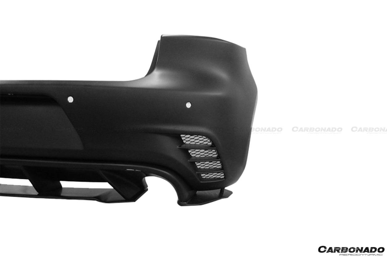 Carbonado 2010-2013 Volkswagen Golf 6 R20 GTI Rz Style Rear Bmper (Dual Exhaust)
