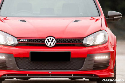 Parachoques delantero estilo Carbonado para Volkswagen Golf 6 y GTI MK6 R20 Rz (2010-2014)