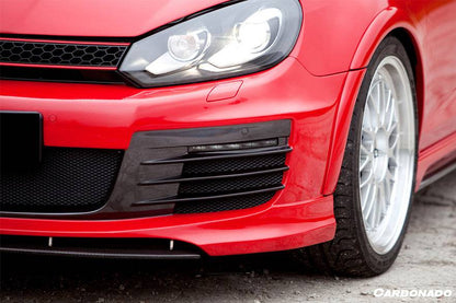 Parachoques delantero estilo Carbonado para Volkswagen Golf 6 y GTI MK6 R20 Rz (2010-2014)