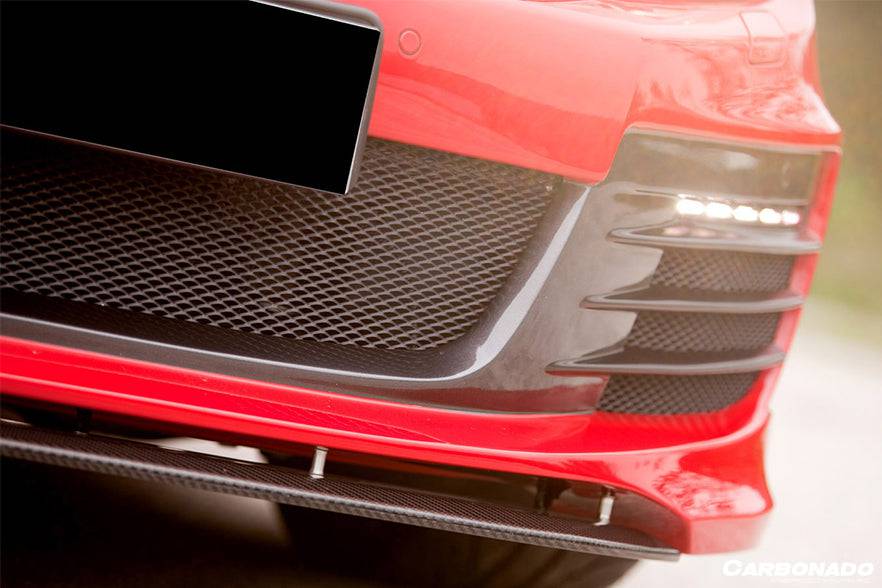Parachoques delantero estilo Carbonado para Volkswagen Golf 6 y GTI MK6 R20 Rz (2010-2014)