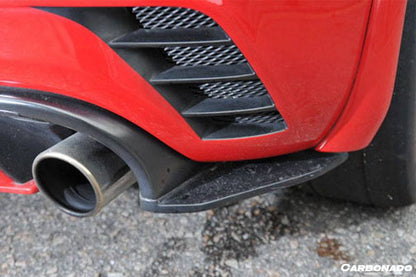 Carbonado 2010-2013 Volkswagen Golf 6 R20 GTI Rz Style Rear Bmper (Dual Exhaust)