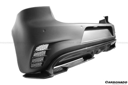 Carbonado 2010-2013 Volkswagen Golf 6 R20 GTI Rz Style Rear Bmper (Mid Exhaust)