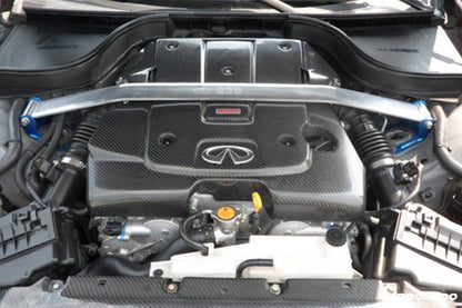 Carbonado 2007-2013 Infiniti G37 Sedan OEM Style Carbon Fiber Engine Cover