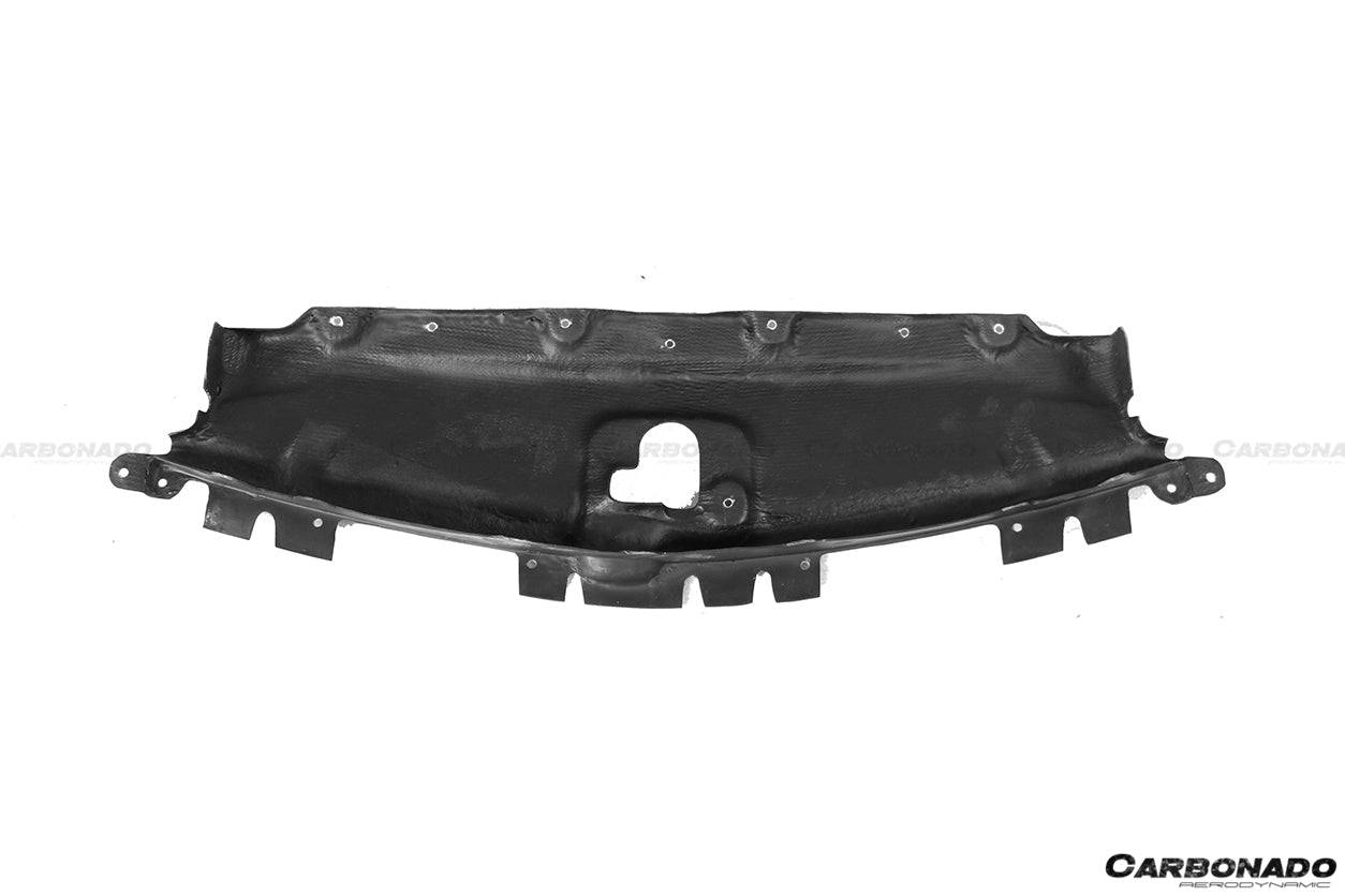 Cubierta de radiador de fibra de carbono estilo OEM para Infiniti G37 Sedán Carbonado 2007-2013
