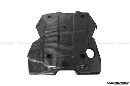 Carbonado 2007-2013 Infiniti G37 Sedan OEM Style Carbon Fiber Engine Cover