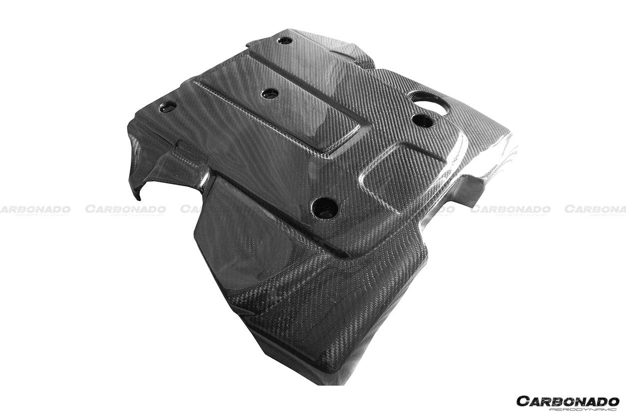 Carbonado 2007-2013 Infiniti G37 Sedan OEM Style Carbon Fiber Engine Cover