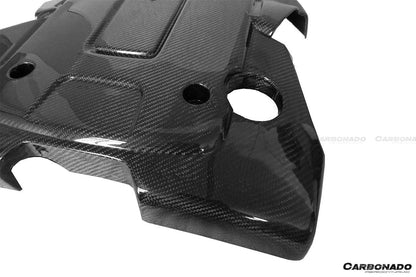 Carbonado 2007-2013 Infiniti G37 Sedan OEM Style Carbon Fiber Engine Cover