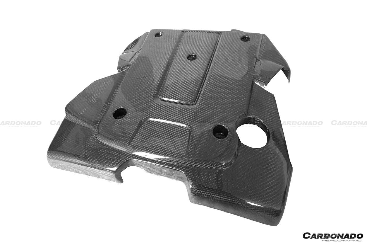 Carbonado 2007-2013 Infiniti G37 Sedan OEM Style Carbon Fiber Engine Cover