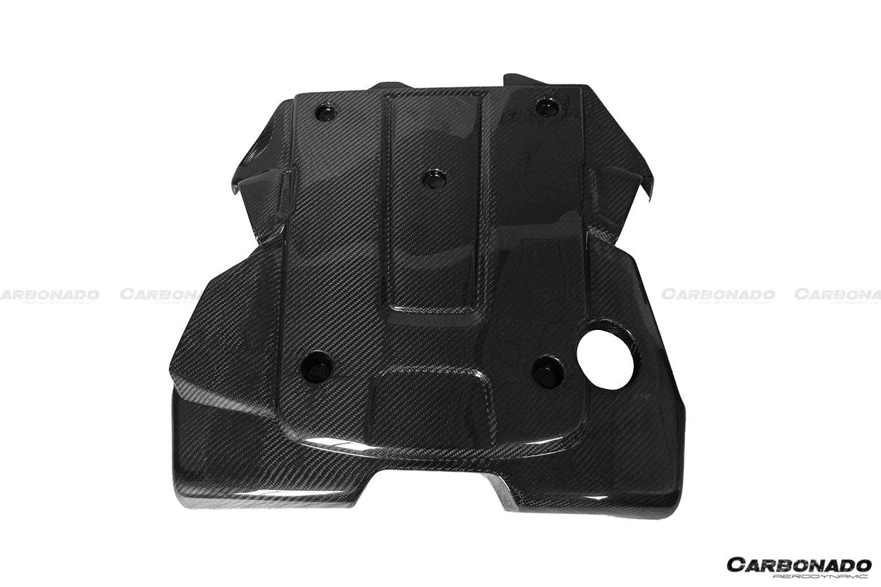 Carbonado 2007-2013 Infiniti G37 Sedan OEM Style Carbon Fiber Engine Cover