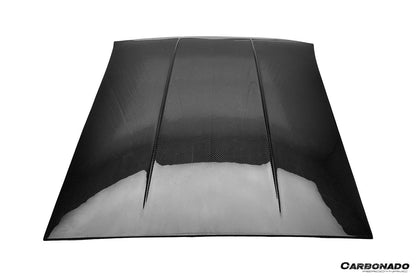 Cubierta de techo de fibra de carbono seca estilo Lotus Emira NYO MNK Carbonado 2021-2024