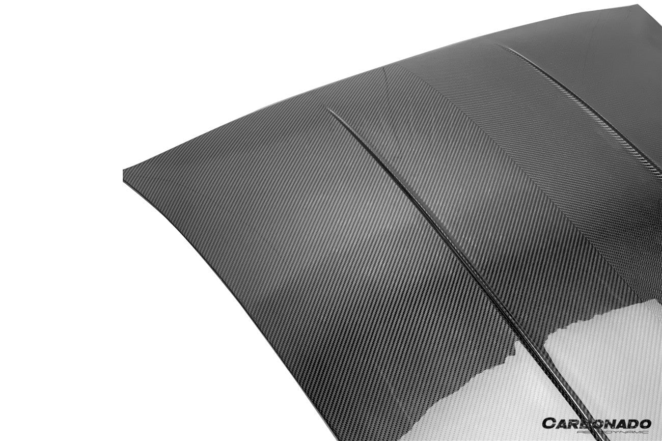 Cubierta de techo de fibra de carbono seca estilo Lotus Emira NYO MNK Carbonado 2021-2024