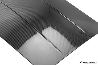 Cubierta de techo de fibra de carbono seca estilo Lotus Emira NYO MNK Carbonado 2021-2024