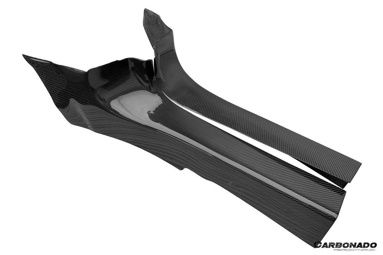 Carbonado 2021-2024 Lotus Emira NYO MNK Style Dry Carbon Fiber Door Sills