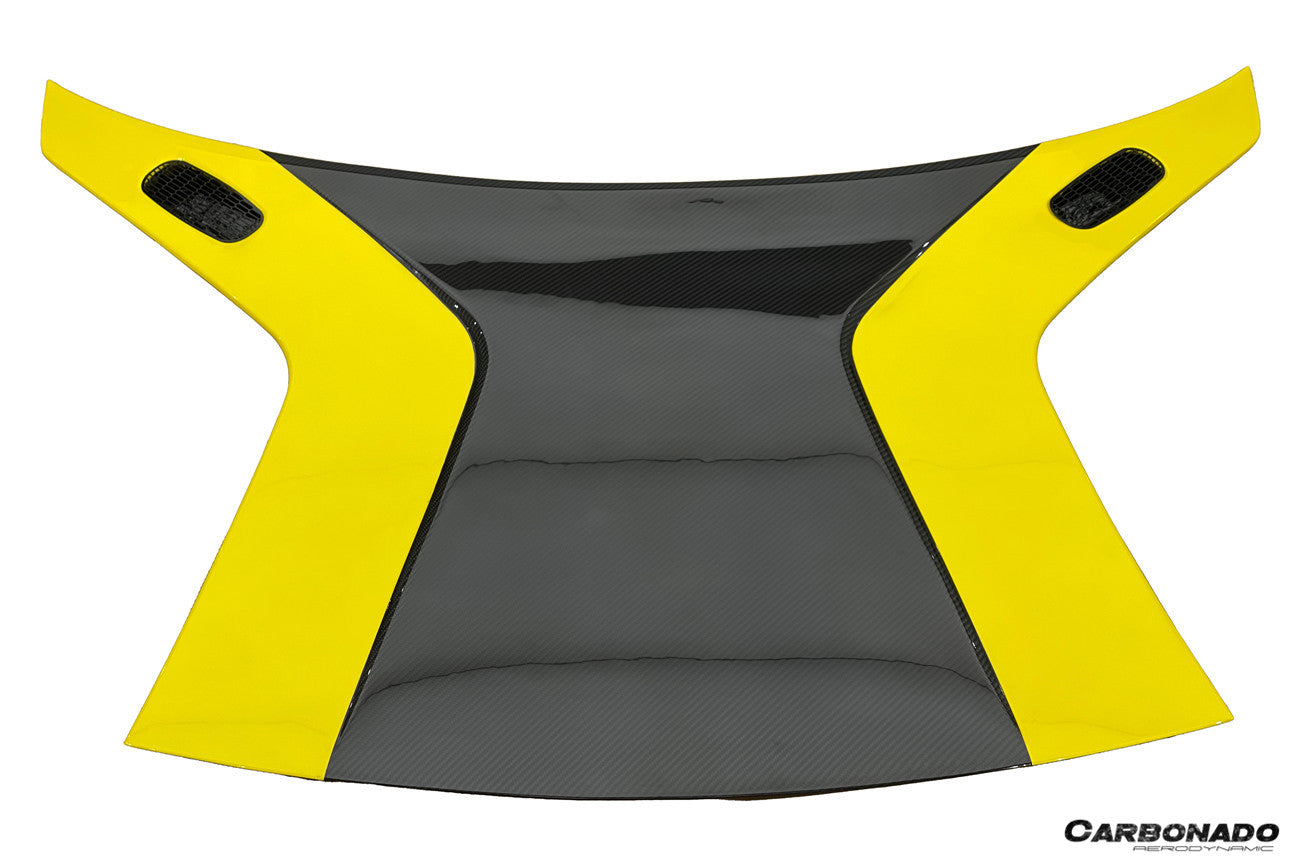 Carbonado 2021-2024 Lotus Emira NYO MNK Style Dry Carbon Fiber Hood