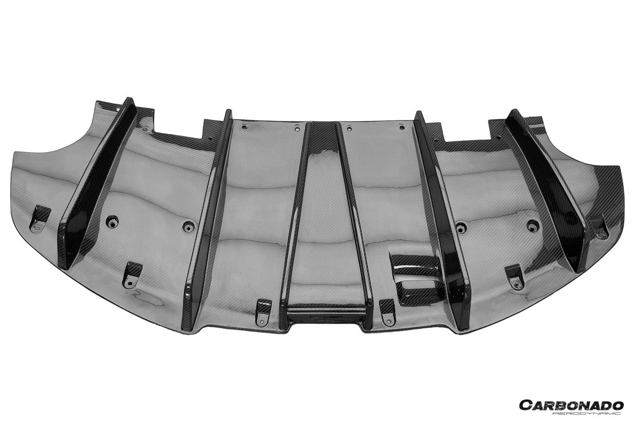 Carbonado 2021-2024 Lotus Emira NYO MNK Style Dry Carbon Fiber Rear Diffuser Lip