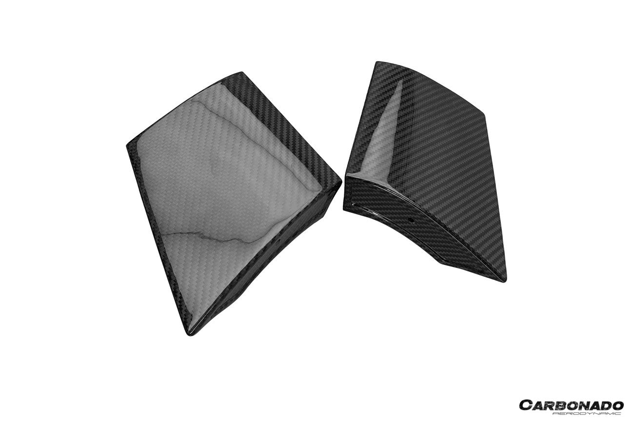 Carbonado 2021-2024 Lotus Emira NYO MNK Style Dry Carbon Fiber Rear Diffuser Lip