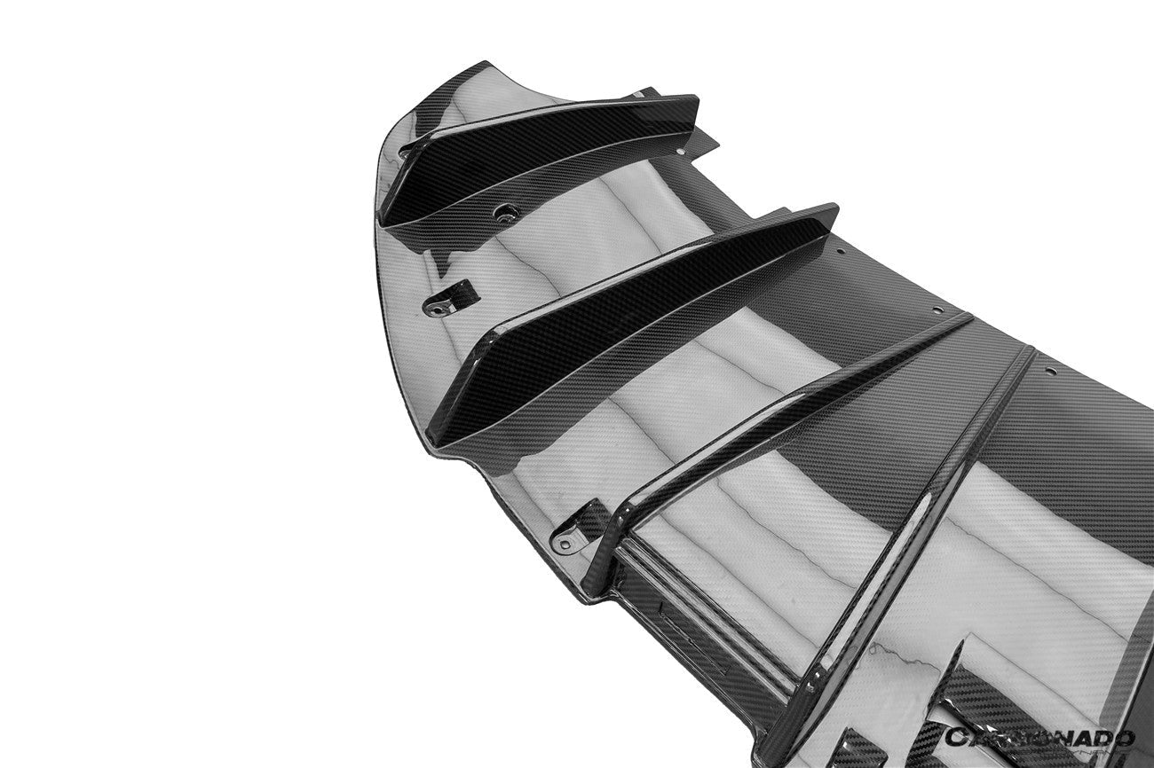 Carbonado 2021-2024 Lotus Emira NYO MNK Style Dry Carbon Fiber Rear Diffuser Lip