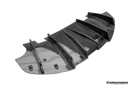 Carbonado 2021-2024 Lotus Emira NYO MNK Style Dry Carbon Fiber Rear Diffuser Lip