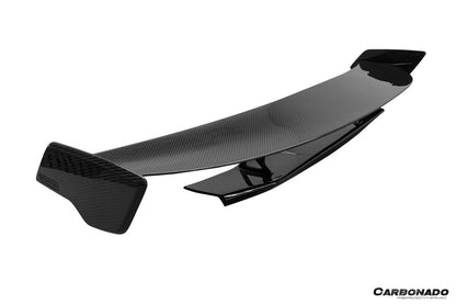 Alerón trasero de fibra de carbono seco estilo Lotus Emira NYO MNK Carbonado 2021-2024 con base