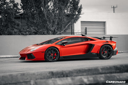 Carbonado 2011-2021 Lamborghini Aventador LP700 LP740 LP750 Coupe Roadster SVJ Style Part DRY Carbon Fiber Aero Full Kit