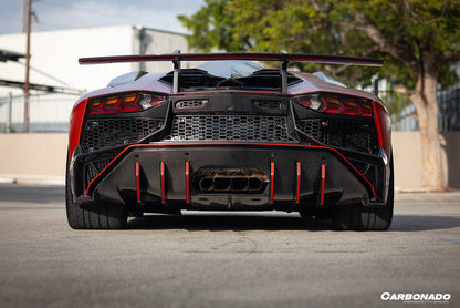 Kit completo de fibra de carbono aerodinámico para Lamborghini Aventador LP700 LP740 LP750 Coupé Roadster SVJ (2011-2021)