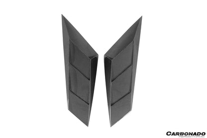 Carbonado 2011-2016 Lamborghini Aventador LP700 LP720 LP750 Coupe and Roadster CA Style Rear Side Scoops