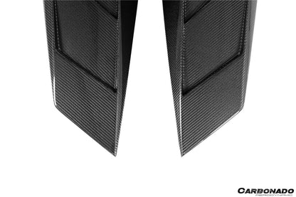 Carbonado 2011-2016 Lamborghini Aventador LP700 LP720 LP750 Coupe and Roadster CA Style Rear Side Scoops