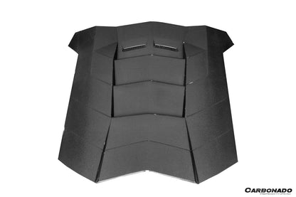 Carbonado 2011-2016 Lamborghini Aventador LP700 Coupe BKSS Style Carbon Fiber Engine Trunk