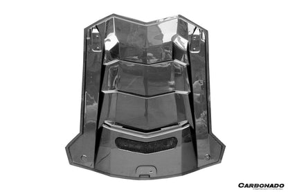 Carbonado 2011-2016 Lamborghini Aventador LP700 Coupe BKSS Style Carbon Fiber Engine Trunk