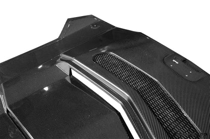 Carbonado 2011-2016 Lamborghini Aventador LP700 Coupe BKSS Style Carbon Fiber Engine Trunk