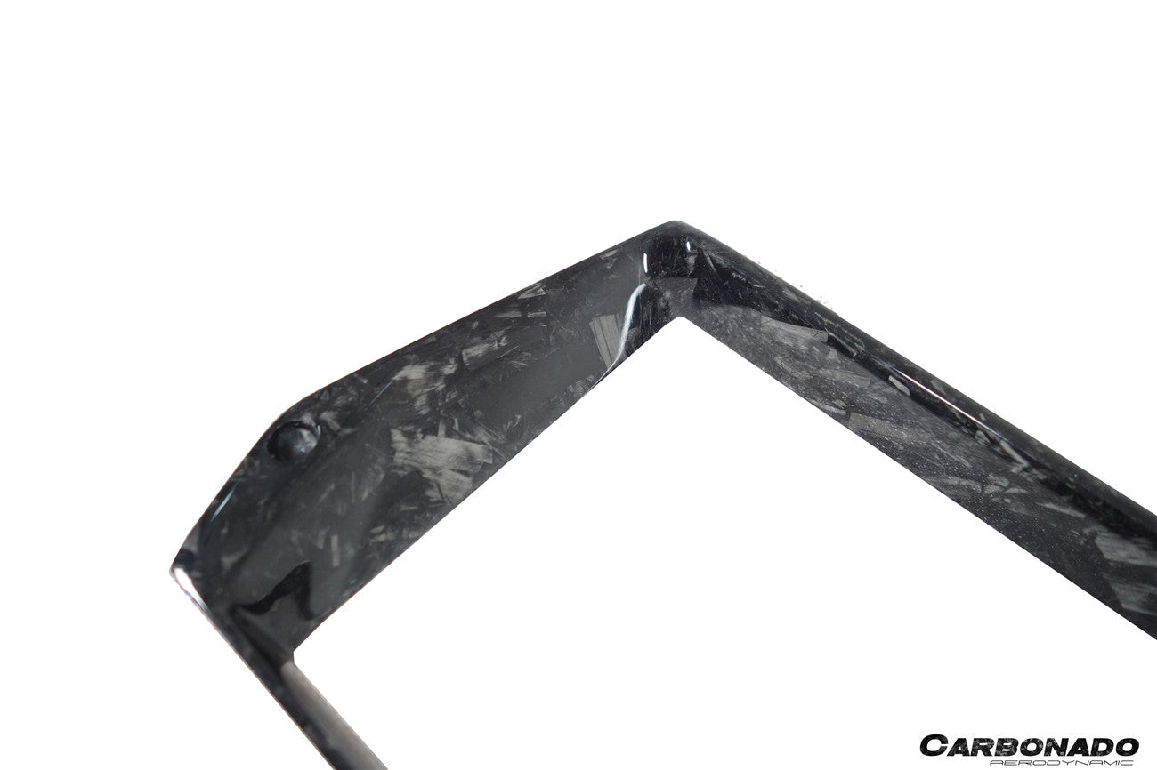 Carbonado 2011-2016 Lamborghini Aventador LP700 LP720 LP750 SV OE Style Carbon Fiber Navigation Screen Inner Trim (1PCS)