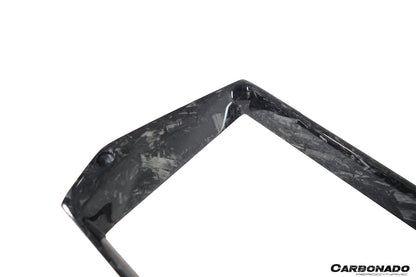 Carbonado 2011-2016 Lamborghini Aventador LP700 LP720 LP750 SV OE Style Carbon Fiber Navigation Screen Inner Trim (1PCS)